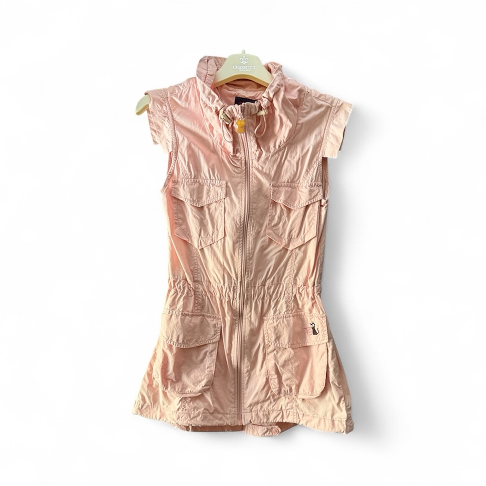 Pink Sleeveless Vest